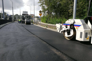 Postępy prac na budowie ul. Arkońskiej