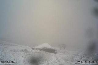 Śnieg w Tatrach! 16-10-2023