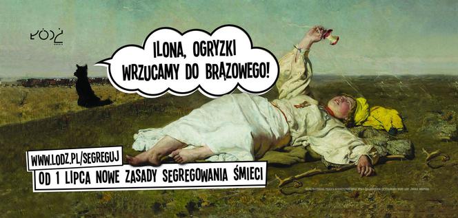 Na podstawie obrazu "Babie lato" Józefa Chełmońskiego