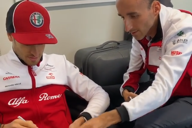 Antonio Giovinazzi i Robert Kubica