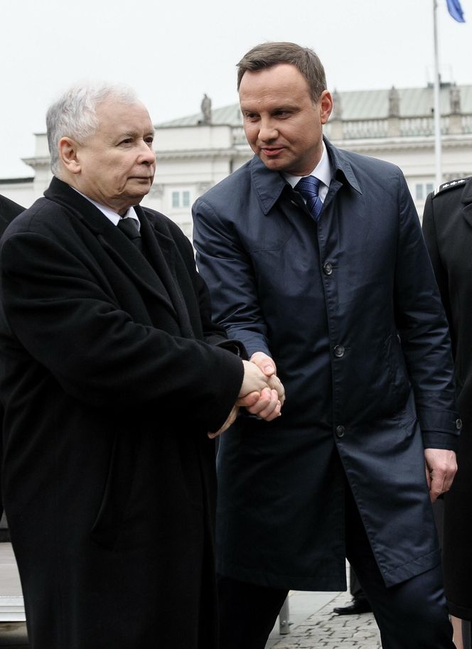 Jarosław Kaczyński, Andrzej Duda