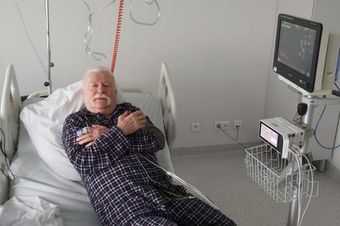Lech Wałęsa znowu trafił do szpitala. Znowu mnie trafiło