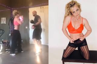 Britney Spears trenuje BOKS. To jej odpowiedź na przegrany proces z ojcem?
