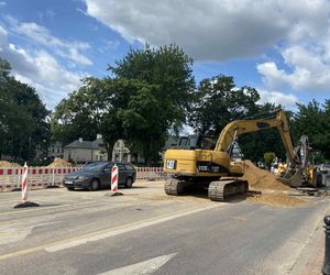 Kolejne utrudnienia na skrzyżowaniu ulic Floriańskiej i Piłsudskiego. Wiemy jak długo potrwają