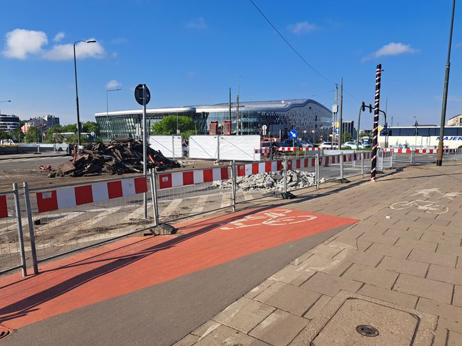 Remont mostu Grunwaldzkiego w Krakowie