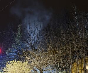 Tragedia na terenie ogródków działkowych. Altanka stanęła w ogniu. W srodku znaleźli zwęglone ciało