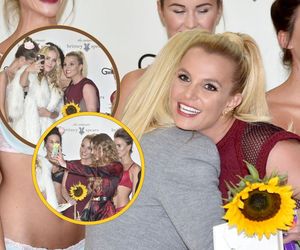 Britney Spears spotkała się z Dodą, Maffashion i Mercedes. Jak robot. Sztywna, z przyklejonym uśmiechem