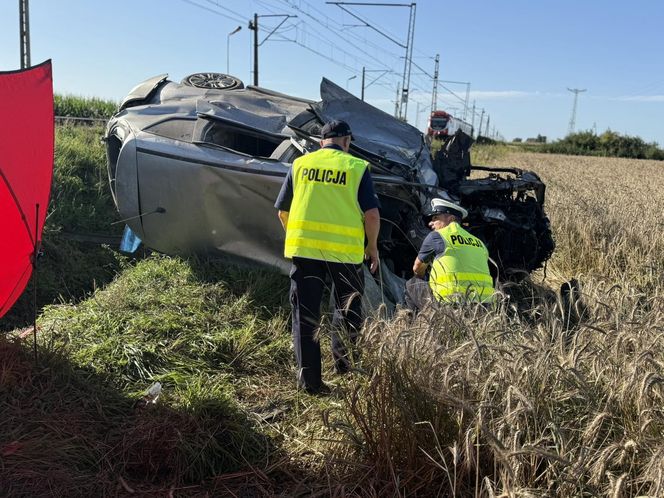 Śmiertelny wypadek na torach w Szczytnikach Czerniejewskich