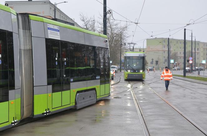 Budowa nowej linii tramwajowej w Olsztynie dobiega końca. Pierwszy przejazd przebiegł bez problemów