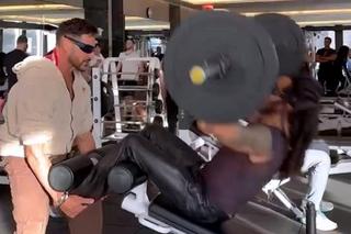 Niewiarygodne, w jakim stroju Lenny Kravitz wyciskał siódme poty na siłowni. Te zdjęcia to hit!