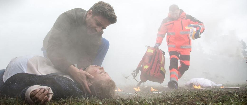 Nieprzytomna Ola będzie potrzebowała jak najszybszej pomocy. W okolicy nie widać nigdzie ciała Stanisławskiego...