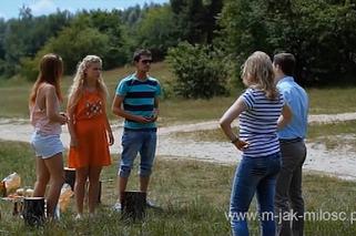 M jak miłość. Ula (Iga Krefft), Bartek (Wacław Warchoł), Natalka (Marcjanna Lelek), Anna (Tarmara Arciuch), Marek (Kacper Kuszewski)