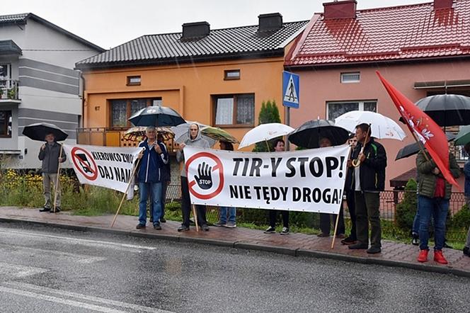 Droga do Euroterminala. Protest mieszkańców