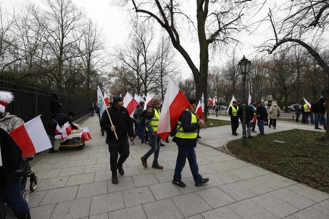  Protest rolników w Warszawie 6.03.2024