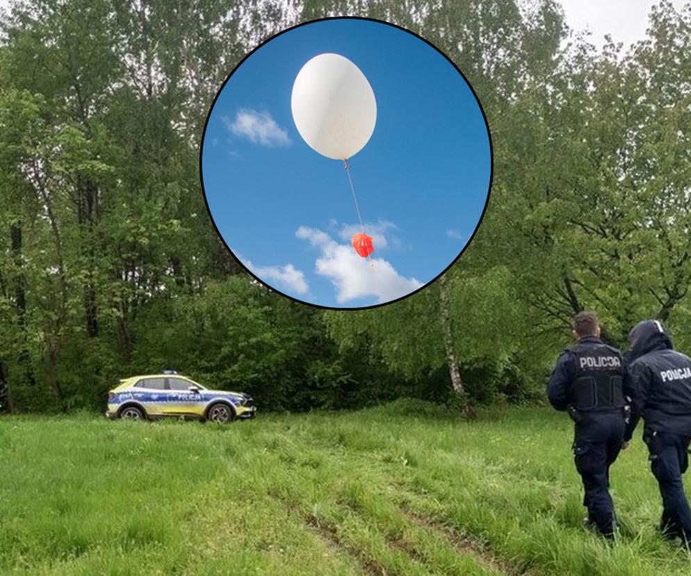 Policja posszukuje balonu na Mazurach