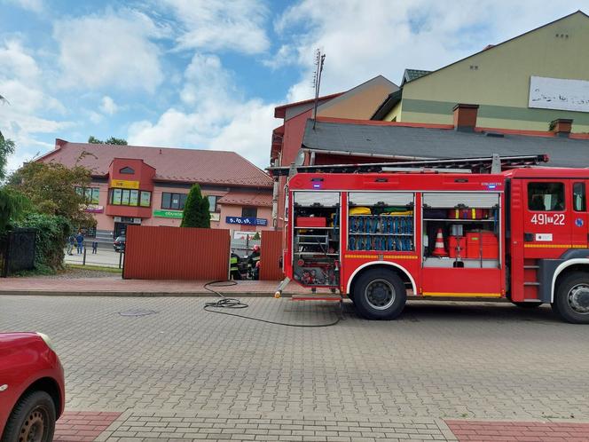 Pożar na ulicy Dworcowej! Na miejscu wszystkie służby