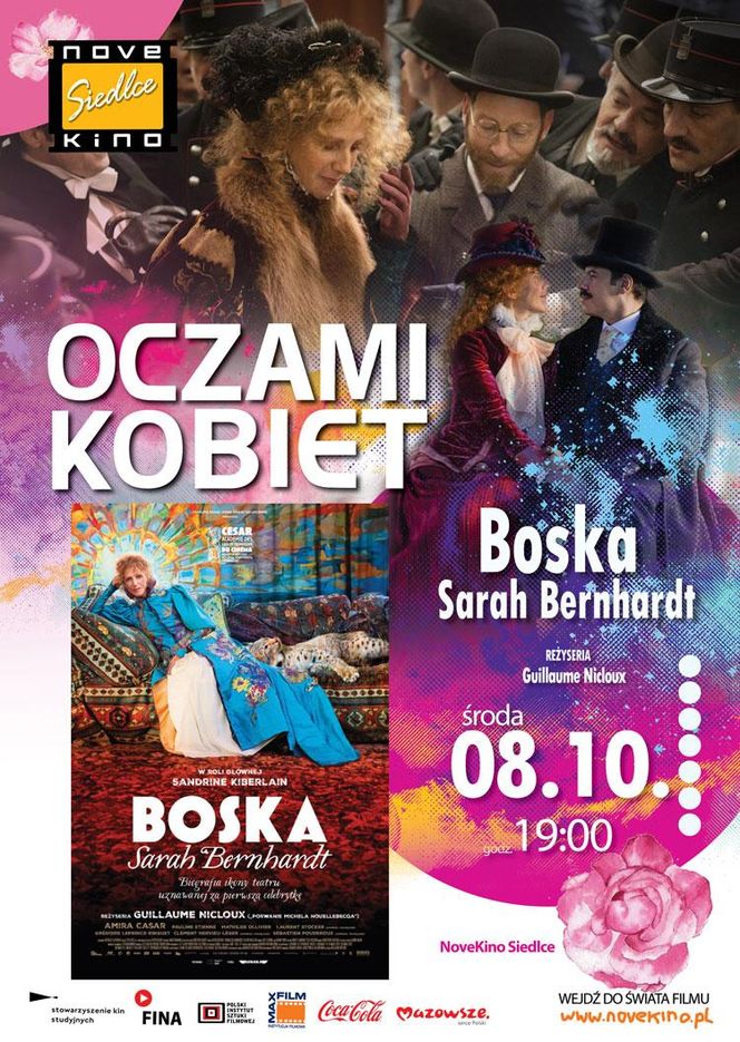 NoveKino Siedlce zaprasza na film „Boska Sarah Bernhardt” w ramach cyklu „Oczami Kobiet”