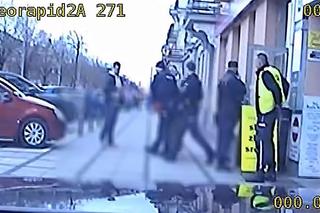 Napad na bank w Częstochowie. Policjanci pędzili 140 km/h po sprawcę z bronią