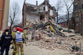 Katowice. Potężna eksplozja rozerwała budynek na strzępy. Są ranni [GALERIA]