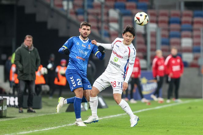 Górnik Zabrze – Motor Lublin. Zdjęcia z murawy