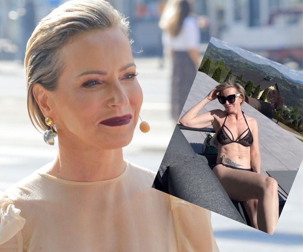 Paulina Smaszcz w skąpym bikini. Nie wygląda na 52 lata!
