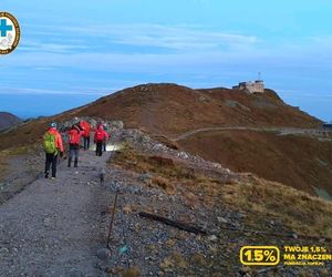 Tragiczny bilans pierwszego jesiennego weekendu w Tatrach. Nie żyją dwie osoby