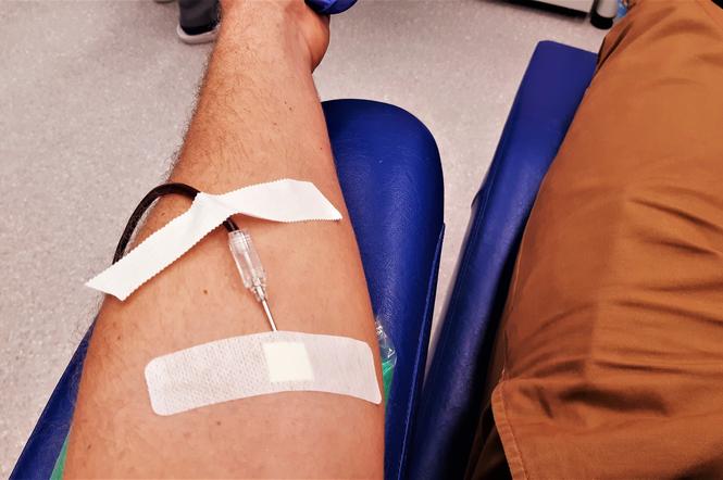 Oddawanie krwi na osocze