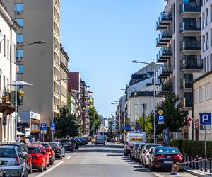 Ulica Okrzei w Warszawie przed przebudową