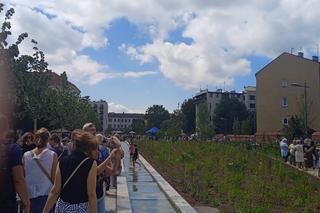 Otwarcie Parku im. Wisławy Szymborskiej w Krakowie