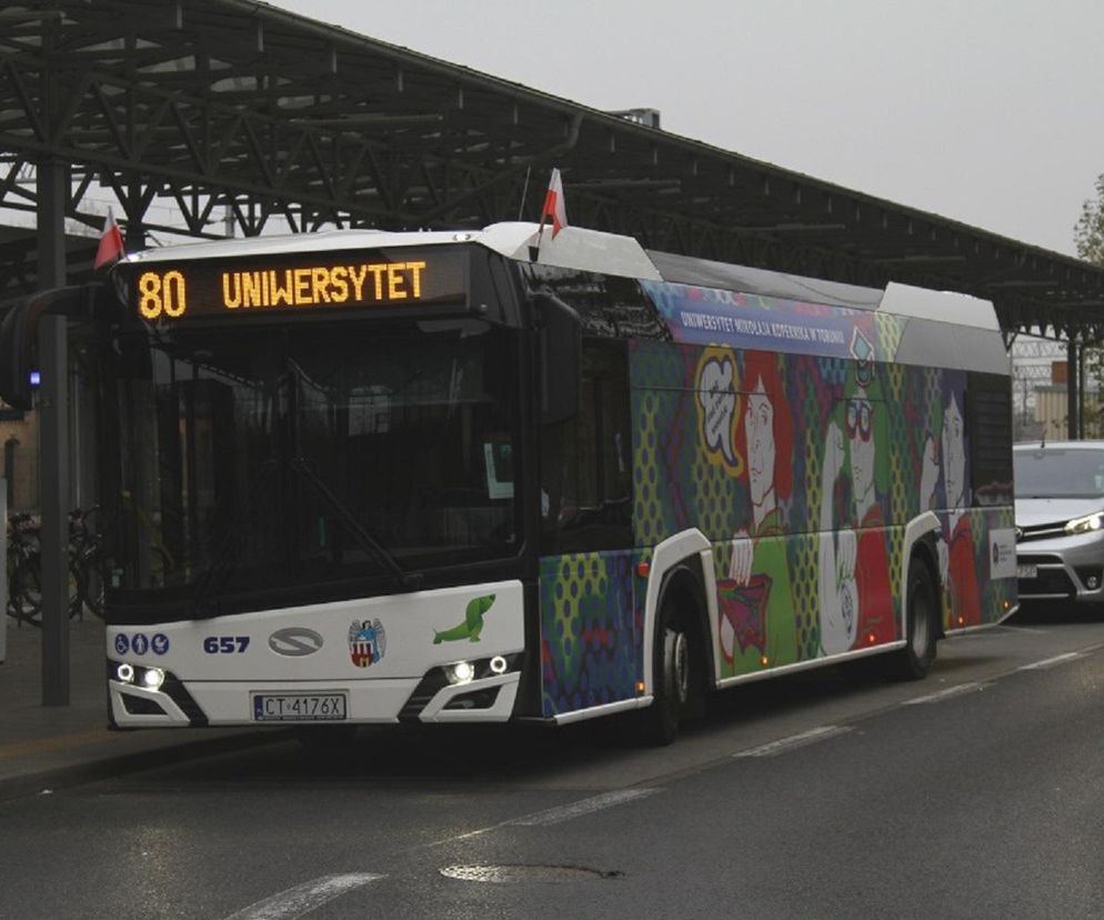 Toruń, linia autobusowa nr 80