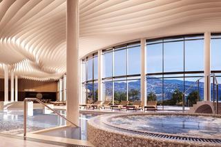 Wnętrza hotelu Mercure Szczyrk Resort zachwycają