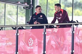 Lewandowski trenuje pełną parą, Zieliński na rowerku