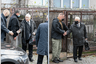 Naczelnik założył maskę