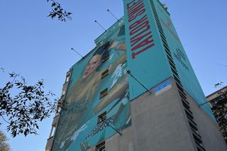 Mural promujący album Taylor Swift