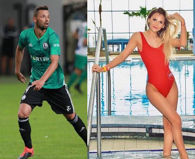 Mateusz Wieteska i jego dziewczyna Klaudia Kurek