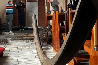 W katowickim kościele powstał grób pański stylizowany na podziemne wyrobisko