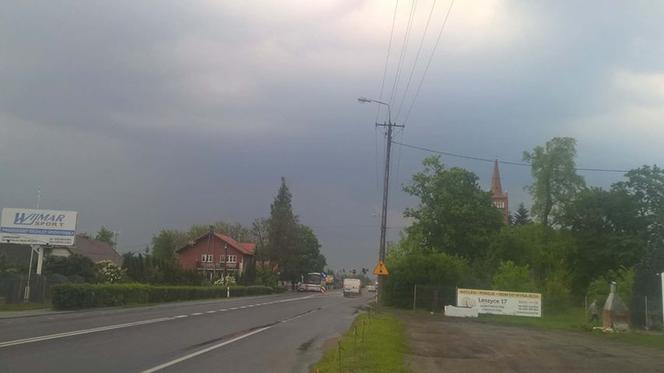 Burzowe klimaty nad Bydgoszczą