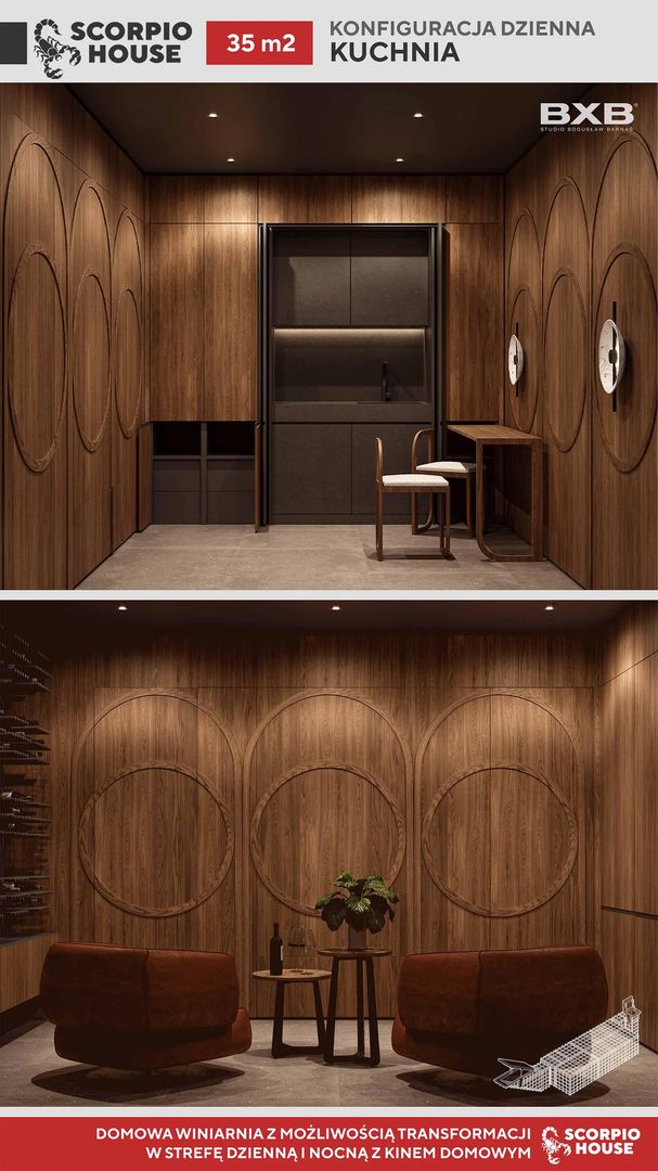 Dom ze schronem Scorpio House