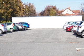 Parking przy osiedlu Bolesława Śmiałego w Poznaniu