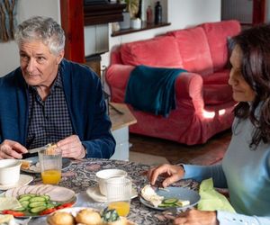 M jak miłość odc. 1867. Erwin (Andrzej Dopierała), Aleksandra (Małgorzata Pieczyńska)