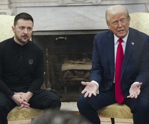 Wołodymyr Zełenski i Donald Trump. Spotkanie w Waszyngtonie 