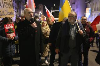 Kijów, Warszawa - wspólna sprawa!. Mieszkańcy stolicy na antywojennych protestach