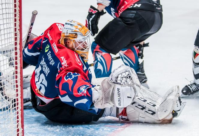 GKS Tychy - KH Energa Toruń, drugi ćwierćfinał PHL, zdjęcia z meczu
