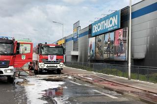 Pożar Castroramy w Zielonej Górze