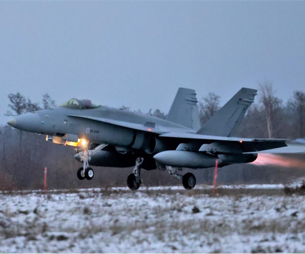 Fiński F/A-18 Hornet 