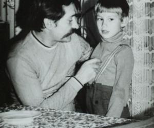 Lech Wałęsa z synem Sławomirem