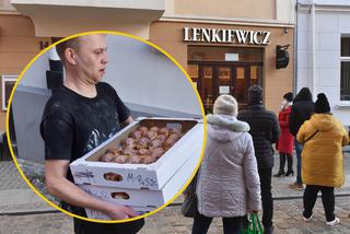 Pierwsze kolejki po najlepsze pączki w Toruniu