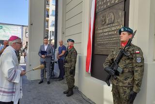 Odsłonięcie tablicy upamiętniającej 100-lecie Cudu nad Wisłą