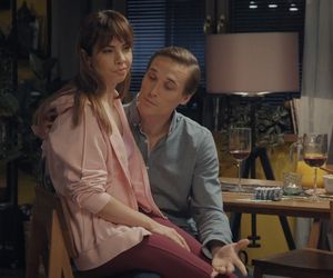 M jak miłość odc. 1865. Olek (Maurycy Popiel), Aneta (Ilona Janyst)