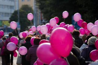 Róż w walce z nowotworem. Szczecinianki przejdą ulicami miasta w Marszu Różowej Wstążki [AUDIO]